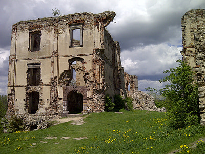 les ruines, Ruin, Château, vieux, bâtiment, architecture, histoire