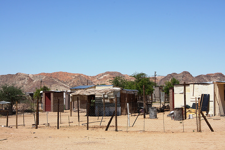Južná Afrika, Northern cape, Village, Desert