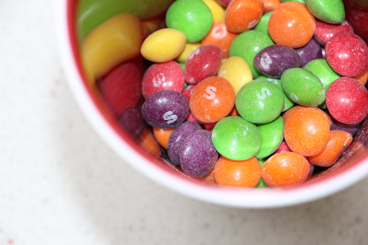 smarties, candy, colorful, chocolate lentils