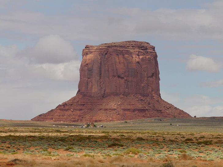 butte de Merrick, Valle del monumento, Kayenta, Arizona, Estados Unidos, montaña