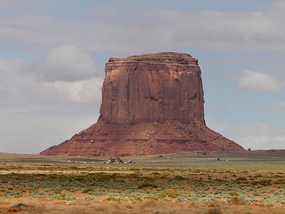 Merrick butte, Monument valley, Kayenta, Arizona, USA, Berg