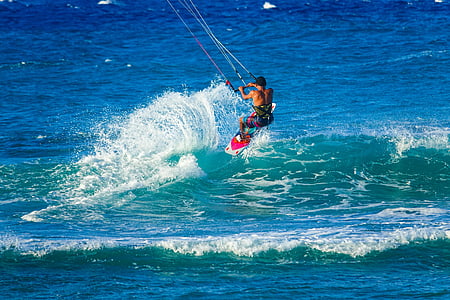 Surf, surfeur, sports de loisirs, planche à voile, Loisirs, Windsport, dynamique
