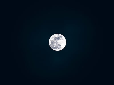 людина, Показ, місяць, небо, простір, магія, повний місяць