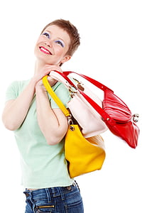 felnőtt, táska, táskák, Vásárlás, vevő, fogyasztói, vevő