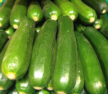 zucchini, màu xanh lá cây, rau quả, thu hoạch, sinh học
