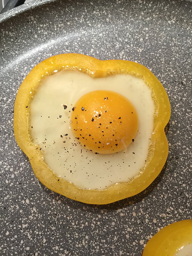 egg, paprika, helse