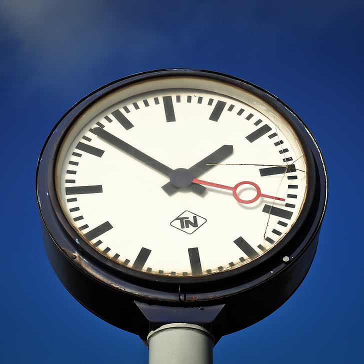 Clock, Stasiun Kereta, Stasiun jam., waktu, waktu menunjukkan, jam, detik