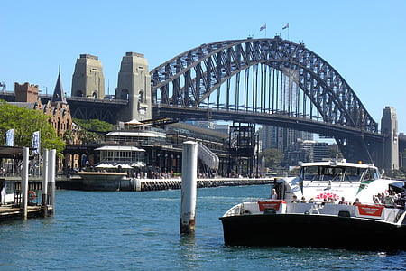 Sydney, Lõuna-Austraalia, Port, Hobart bridge, Harbour bridge