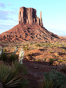 monument, vallei, woestijn, Utah, Verenigde Staten, rood, rotsen
