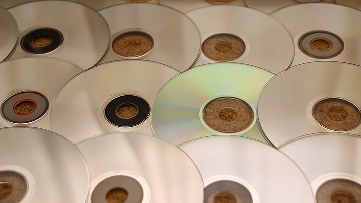 CD, musique, Digital, cd de musique, DVD, film, Silver