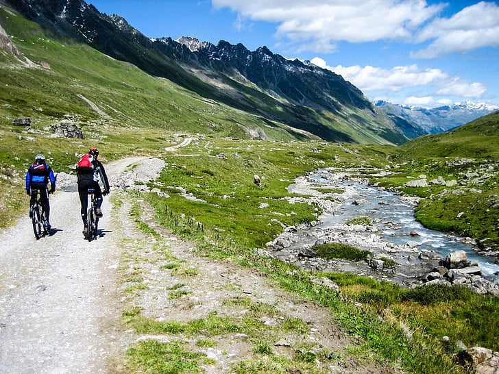 MTB, bici di montagna, alpino, Transalp, montagne, escursioni in bicicletta, distanza