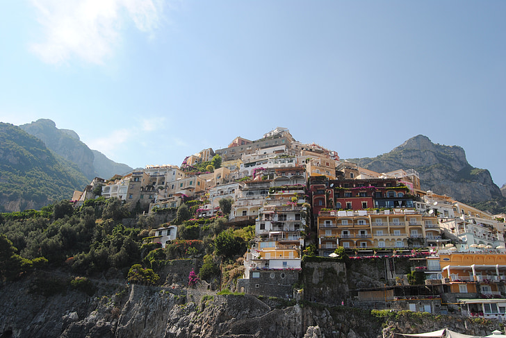Amalfi coast, İtalya, Sahil