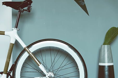 bicicleta, bicicleta, estilo, ciclo de, roda, vintage, retrô