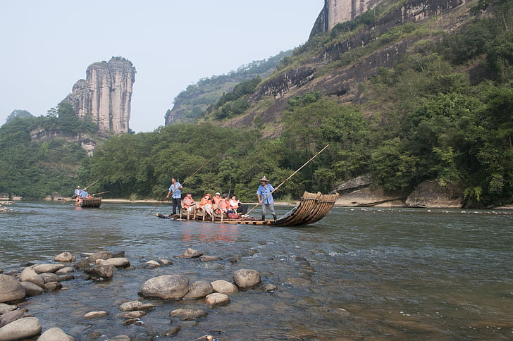 Wuyishan, jiuquxi, vor
