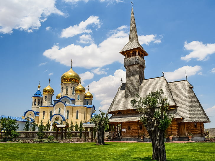 tamassos biskup, rumunský kostol, drevené, Architektúra, náboženstvo, pravoslávna, episkopeio