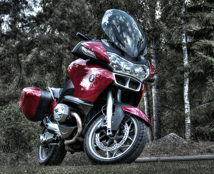 motocicleta, BMW, motocicleta, biciclete tur, transport, biciclete, Red