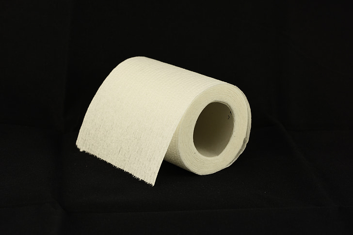 toaletný papier, toaletný papier, tkaniva, kúpeľňa, WC, roll, papier