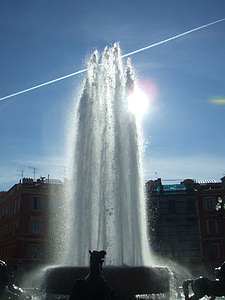Fontana, grad, vode, mlaz vode, poznati mjesto, arhitektura