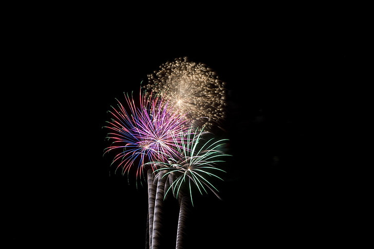 Feuerwerk, Unabhängigkeit, Pyrotechnik, Licht, Urlaub, Juli, Feier