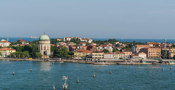 Venise, croisière, méditerranéenne, architecture, Italie, voyage, eau