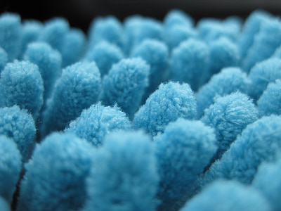 bakgrunn, makro, blå, svamp, Rengjør, microfiber