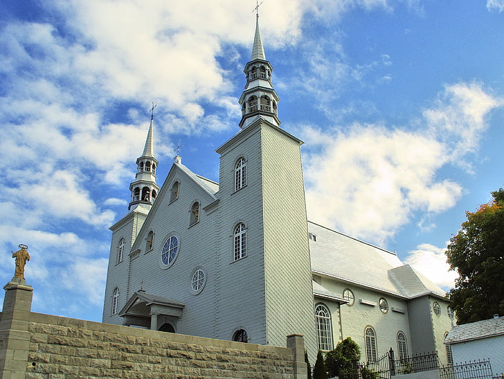 canada, quebec, cap-santé, church, holy family, history, architecture