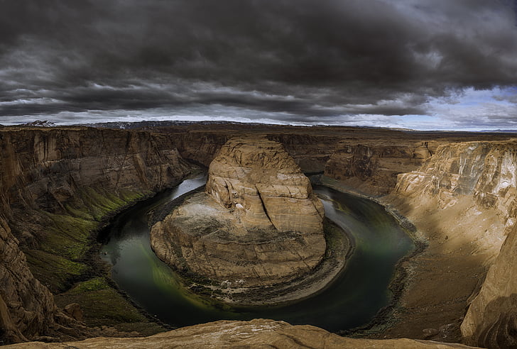 bad weather, cliffs, clouds, daylight, geology, landscape, nature