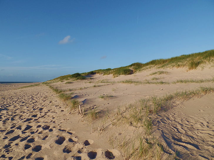 praia, Mar do Norte, Sylt, Costa, férias, mar, Praia de areia