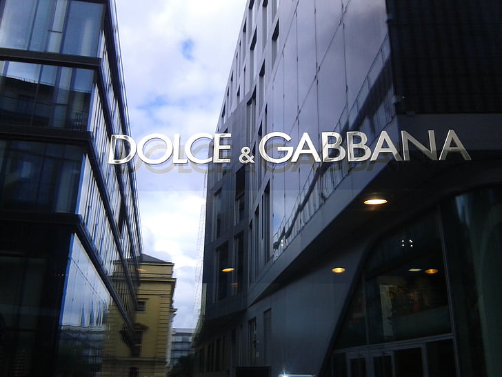 Monachium, konstrukcja, lustro, biznes, d g, dolce gabbana, mody