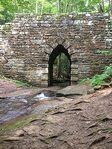 poinsett mosta, most, Južna Karolina, poinsett, stijena, kamena, Povijest