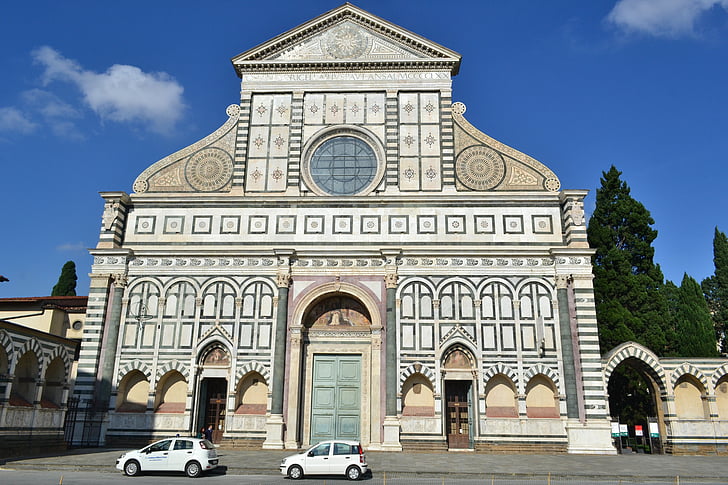 florence, italy, church, architecture