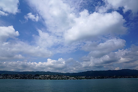 zollikon, peisaj, natura, Elveţia, Cantonul, Zurich, Lacul