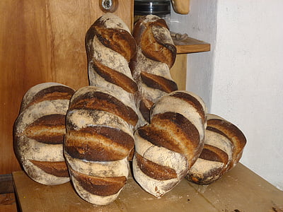 duona, duona, orkaitė, duonos ūkininkas, duonos kepalas, Boulanger, traškūs, namų
