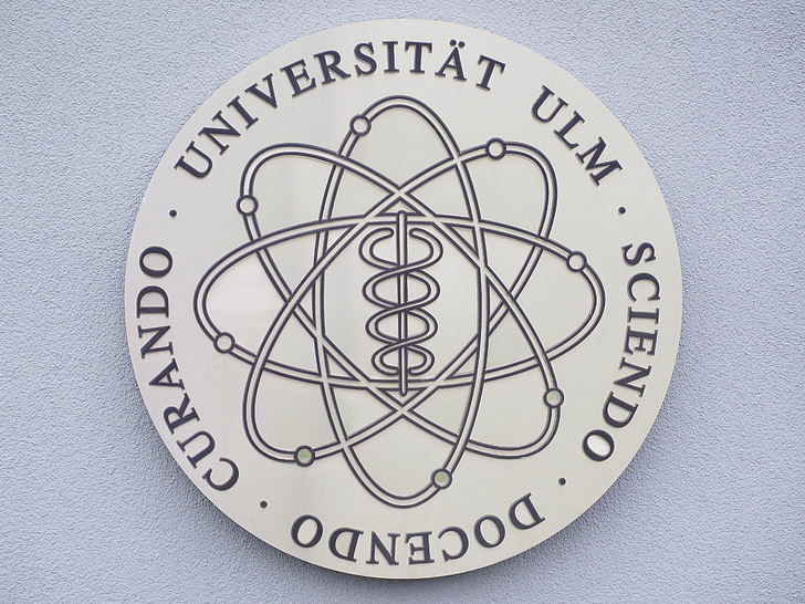 d'ulm, emblema, logotip, Retolació, paraula de marca, marca figurativa, logotip de la Universitat d'ulm