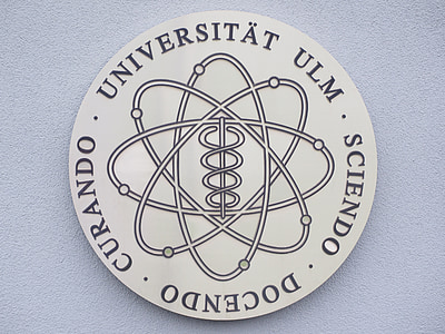 Univerza ulm, emblem, logotip, črke, wordmark, Slikovna znamka, logotip univerze ulm