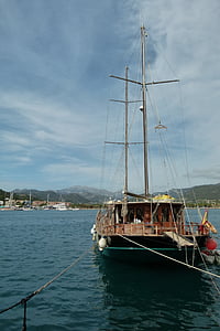 önyükleme, gemi, Mallorca, bağlantı noktası, Andratx porto, Deniz, Akdeniz