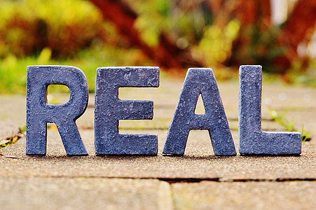 virkelighed, Real, Virkelig, True, Bogstavernes, bogstaver