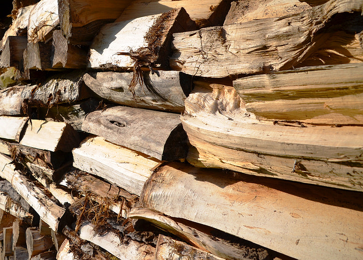 дървен материал, рязка рана, гребени конци рязане, наредени