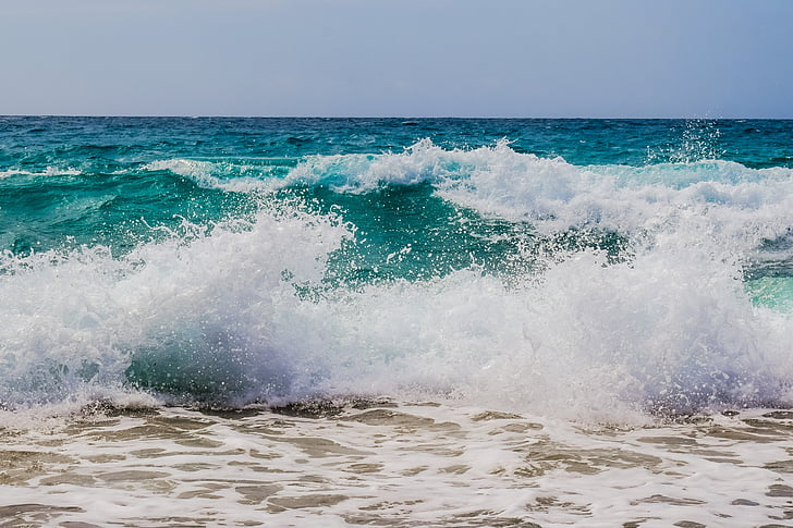 banga, Smashing, putų, purškimo, jūra, Gamta, vėjo