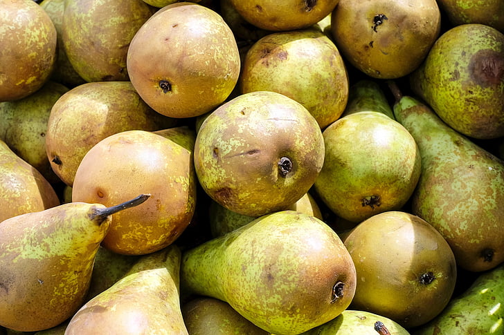 päärynät, hedelmät, kypsä, Harvest, Bio, kadulla Myyntiautomaatti, Ruoka