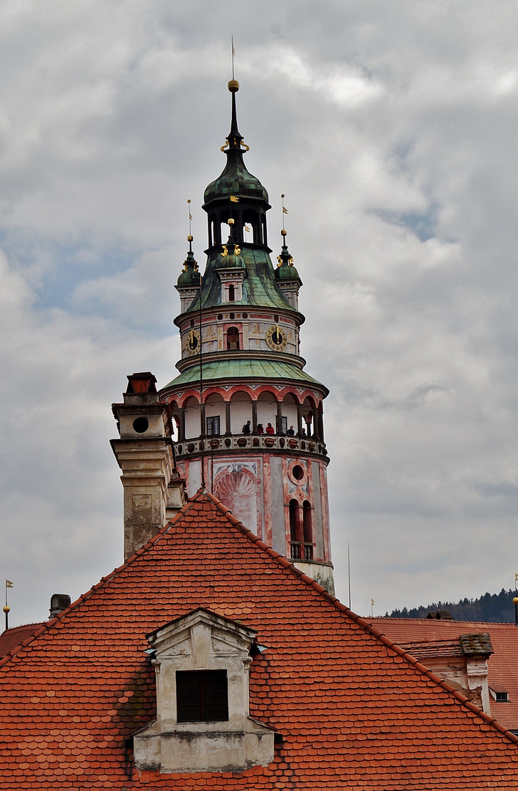 toranj, Češka Republika, Češki krumlov, spomenik, UNESCO-a, Povijest