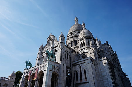 francúzština, Francúzsko, Paríž, priestor 18, Basilique du sacré-Coeur, Bazilika Sacre, Coeur
