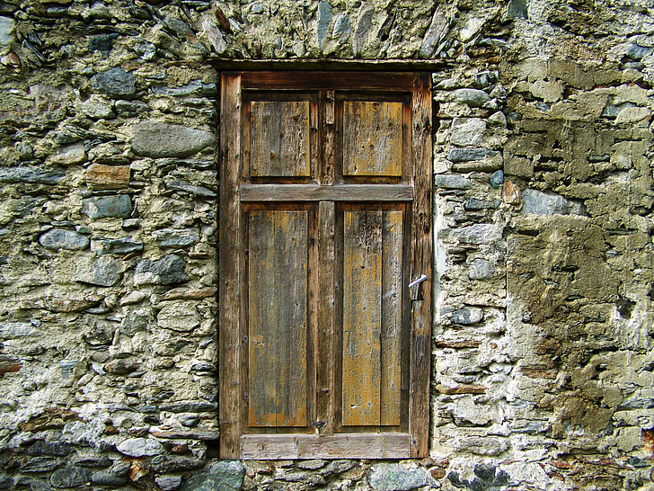 pintu tua, pintu kayu, kayu tua, kayu - bahan, lama, arsitektur, pintu