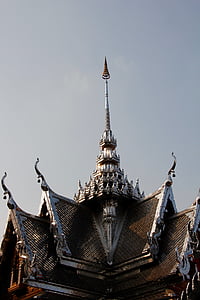 thailand, bangkok, temple, roof, asia, palace, building