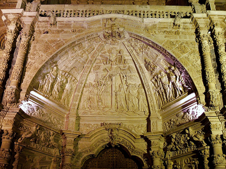 Astorga, Cathédrale, Église, Santa maria, Leon, Espagne, catholique