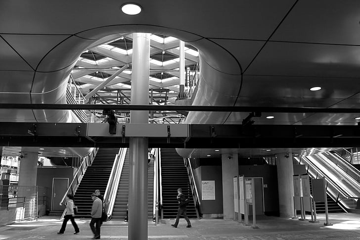 La Haye, couverture centrale, station, architecture