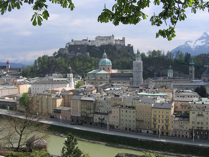 Salzburg, Ausztria, erőd