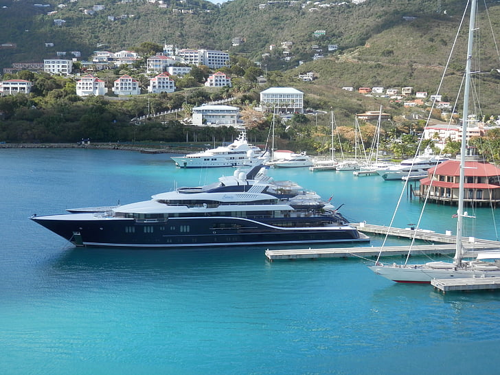 yacht, ship, port, sea, boat, harbor