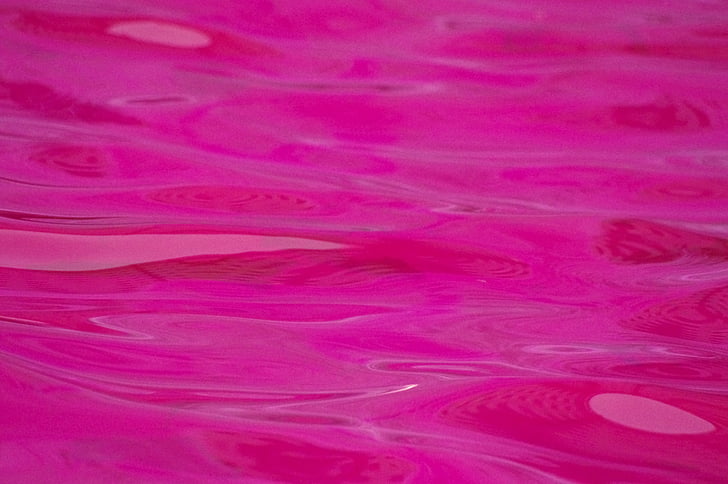 pink, water, tranquil, flow, calm, vibrant