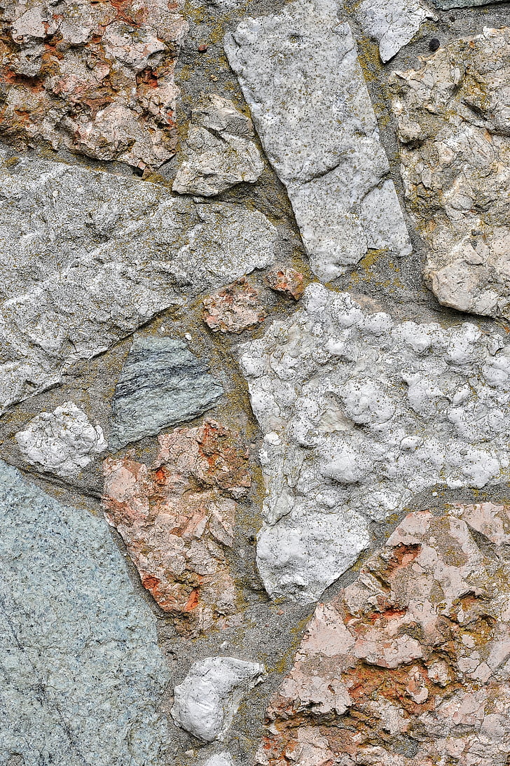pedras, Sassi, pedras, parede, Cor, textura, mármore
